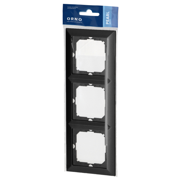 Triple frame Pearl, Ra-3P, black