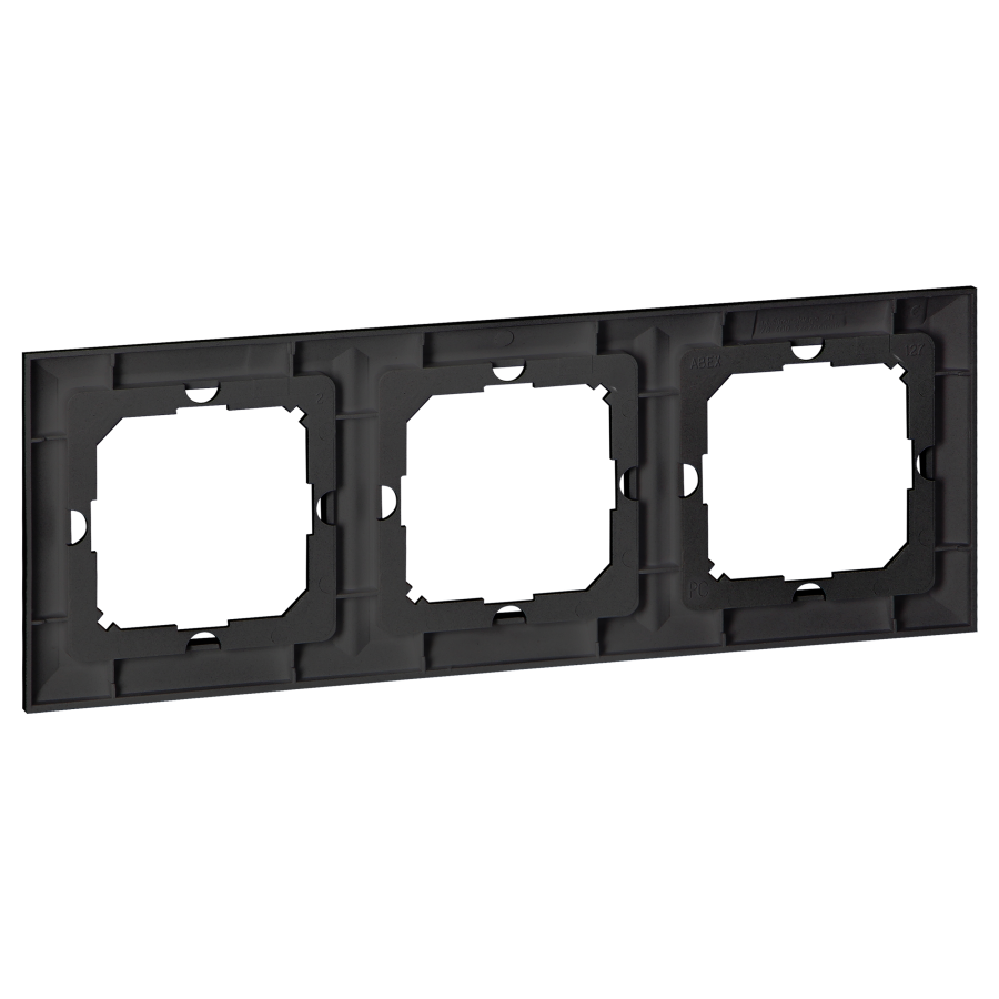 Triple frame Pearl, Ra-3P, black
