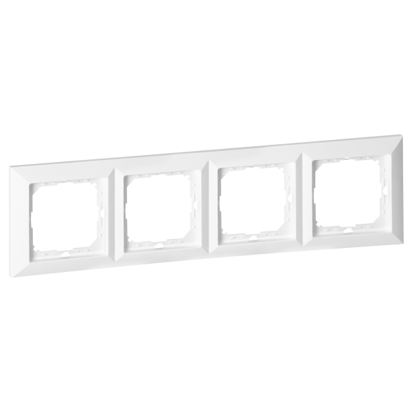 Quadruple frame Pearl, Ra-4P, white