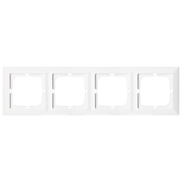 Quadruple frame Pearl, Ra-4P, white