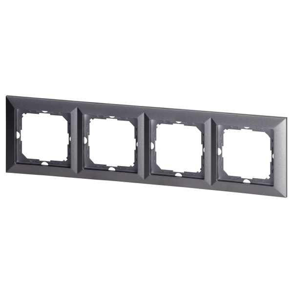 Quadruple frame Pearl, Ra-4P, anthracite
