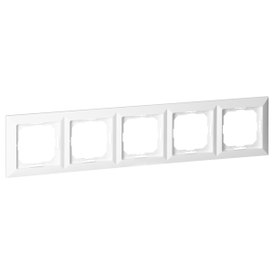 Five-fold frame Pearl, Ra-5P, white