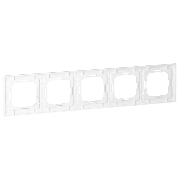 Five-fold frame Pearl, Ra-5P, white