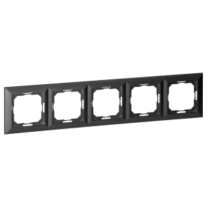 Five-fold frame Pearl, Ra-5P, black