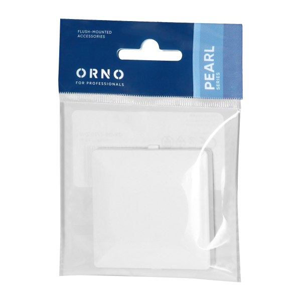 Frame cover Pearl, Z-Ra P, white