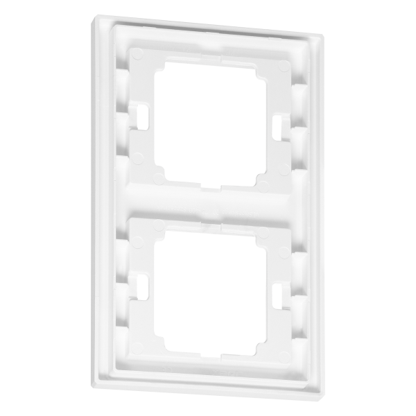Double frame vertical Onyx, Ra-2OP, white