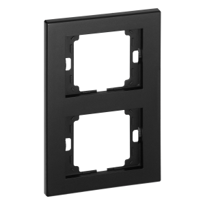 Double frame vertical Onyx, Ra-2OP, black