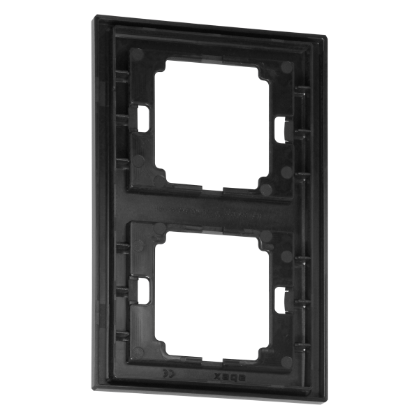 Double frame vertical Onyx, Ra-2OP, black