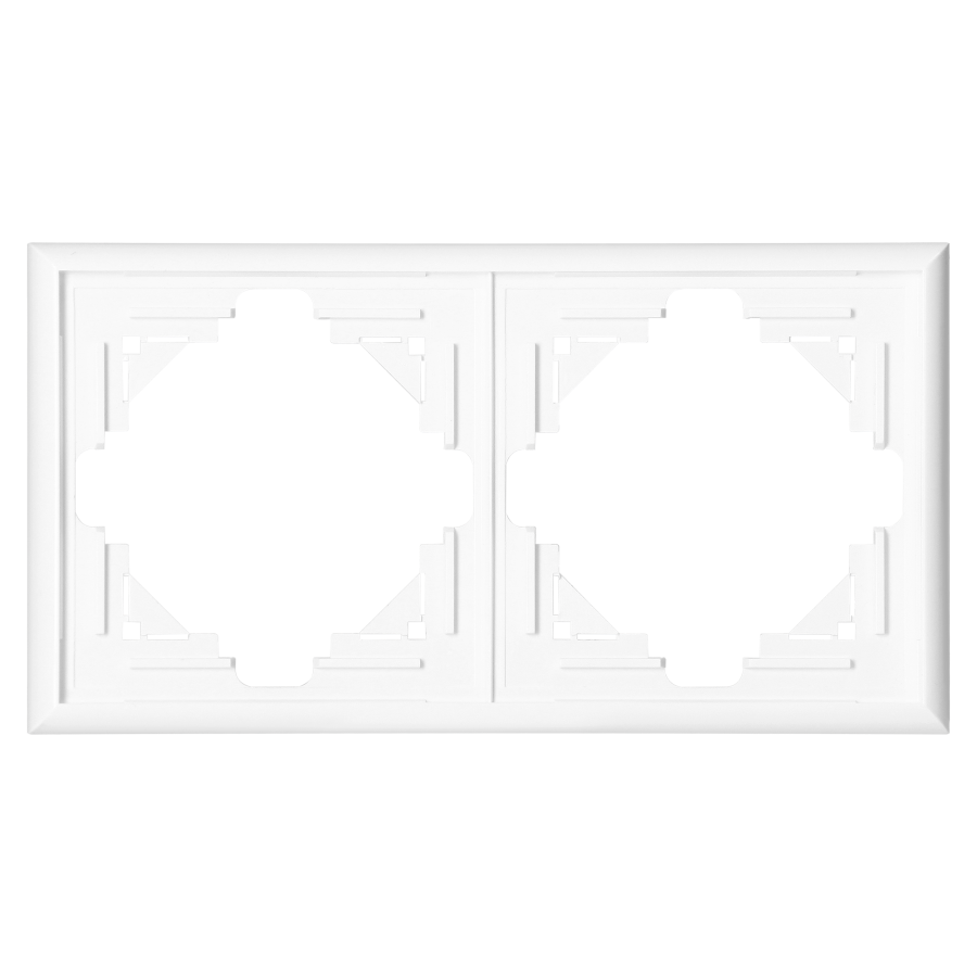 Double frame Luna, Ra-2L, white