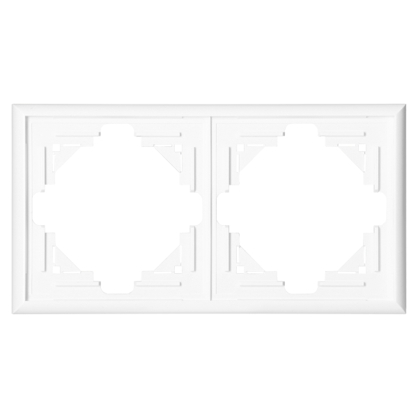 Double frame Luna, Ra-2L, white