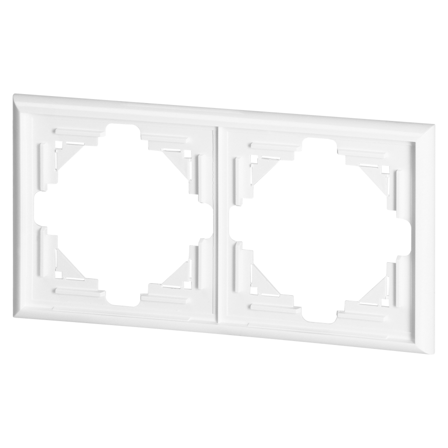 Double frame Luna, Ra-2L, white
