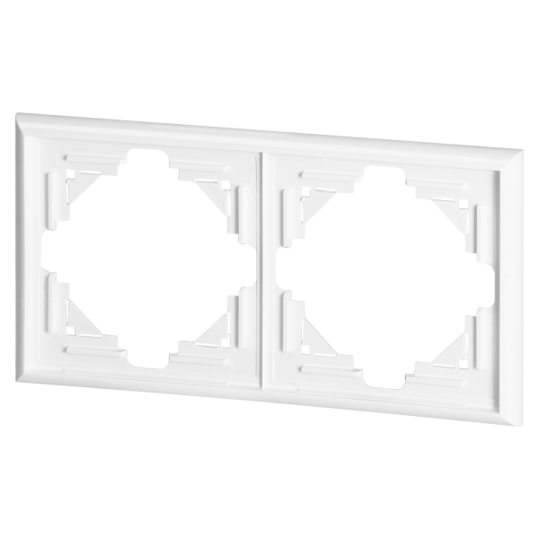 Double frame Luna, Ra-2L, white