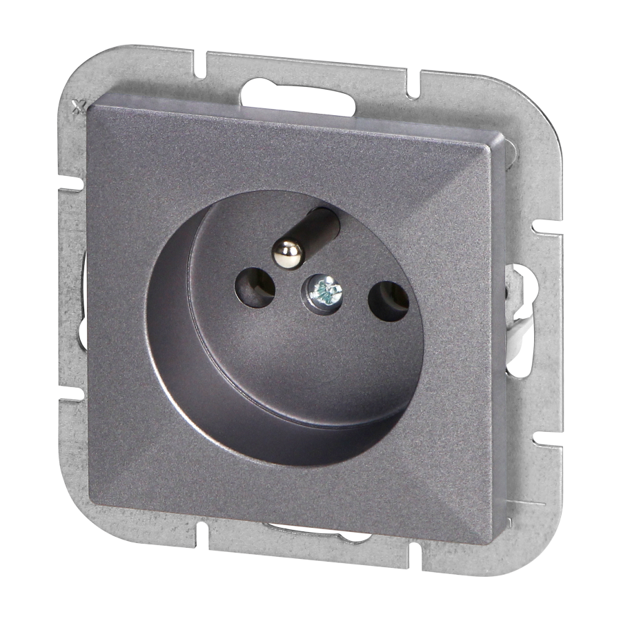 thumbnail image 2 of MOES WLAN Smart Socket – Flush-Mounted 16A – Glass Face – Works With Alexa & Google Home – EU Standard 2 of 4