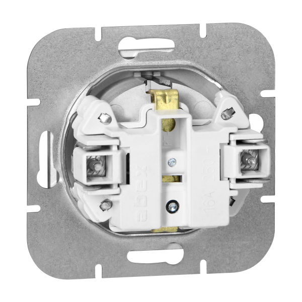 Gniazdo pojedyncze p/t 2P+Z Schuko Pearl, 16A, 250V, PT-17P, antracyt