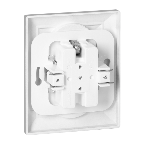 Gniazdo podwójne p/t 2x2P Pearl, 16A, 250V, PT-5 P, biały