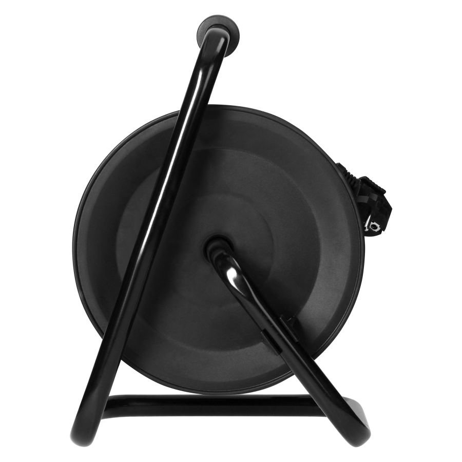 Przedłużacz bębnowy, 4 gniazda 2P+Z, kabel PVC H05VV-F 3x1.5mm2, 50m, termik, przesłony torów prądowych