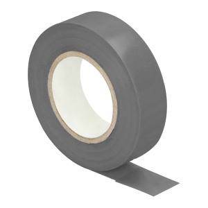 Taśma izolacyjna szara, uniepalniona, szerokość 19mm, grubość 0,13mm, długość 20m