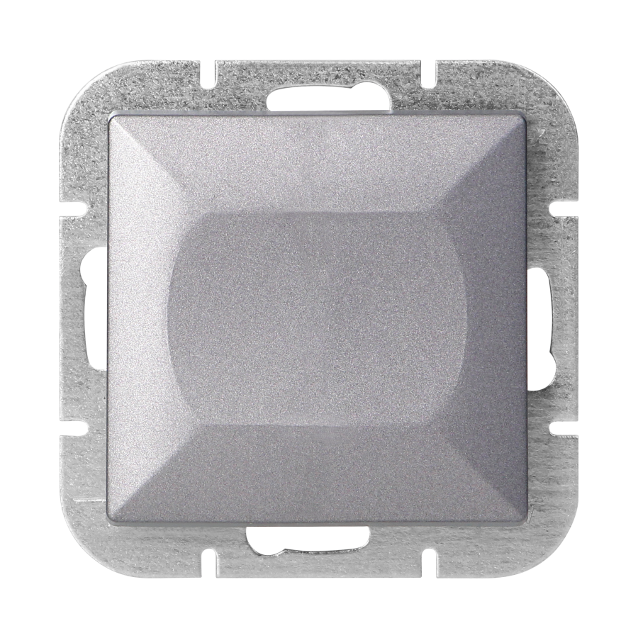 Łącznik p/t jednobiegunowy Pearl, 10A, 250V, WP-1P, antracyt