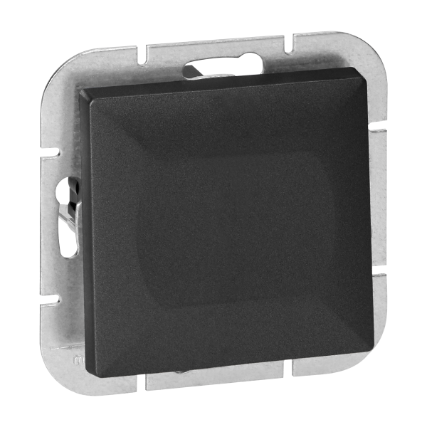 Łącznik p/t schodowy Pearl, 10A, 250V, WP-5P, czarny