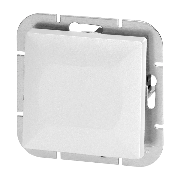 Flush-mounted four-way switch with illumination Pearl, WP-8P/S, white