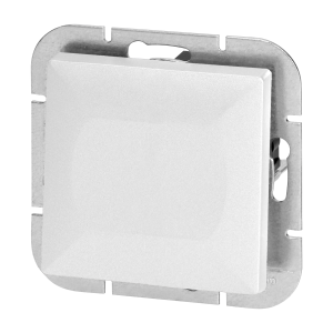 Przycisk dzwonek p/t Pearl, 10A, 250V, WP-6/7P, biały