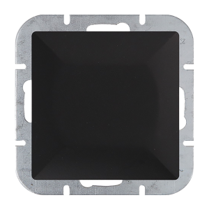 Przycisk dzwonek p/t Pearl, 10A, 250V, WP-6/7P, czarny