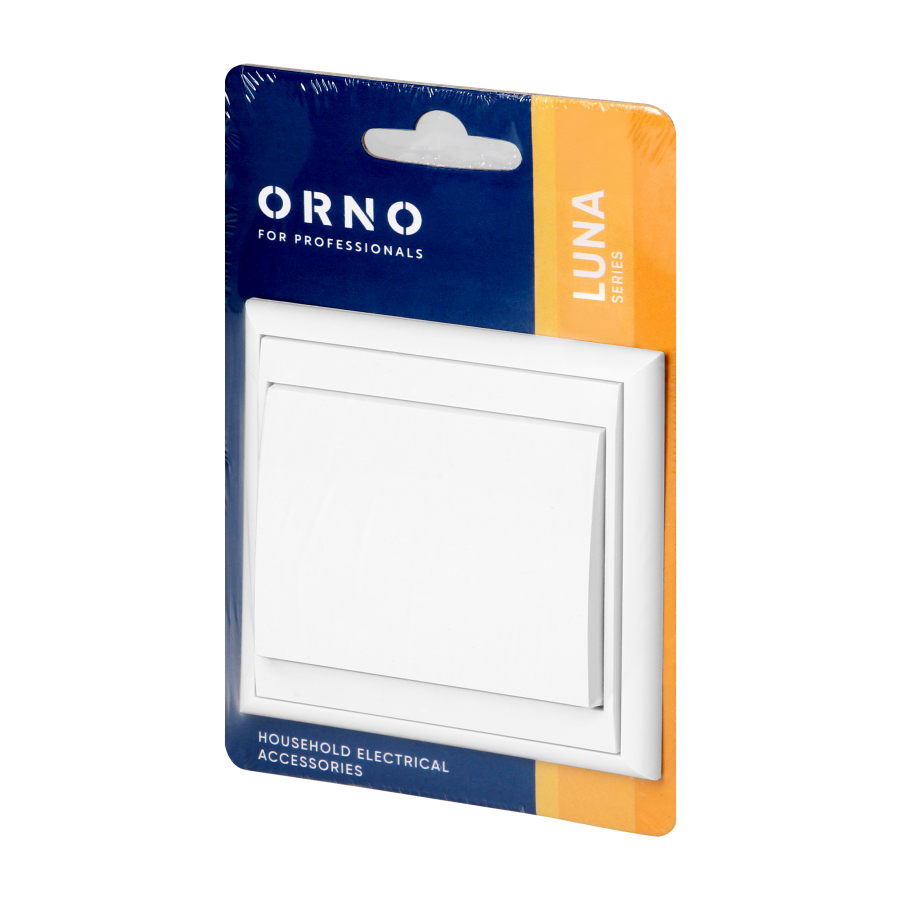 Łącznik p/t jednobiegunowy Luna, 10A, 250V, WP-1L, biały