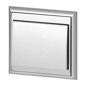 Łącznik p/t jednobiegunowy Luna, 10A, 250V, WP-1L, srebrny