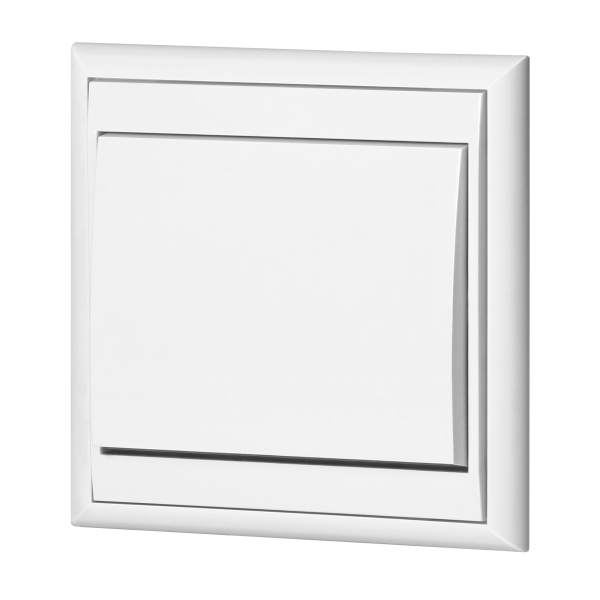 Flush-mounted single-pole switch with illumination Luna, 10A, 250V, WP-1L/S, white