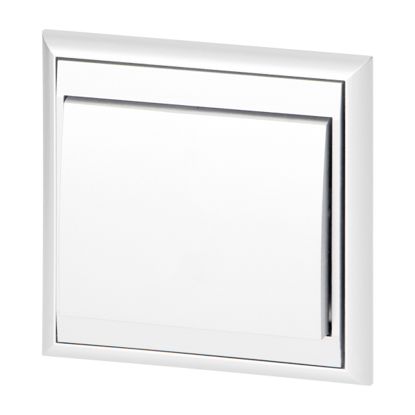 Flush-mounted doorbell button Luna, 10A, 250V, WP-6/7L, white