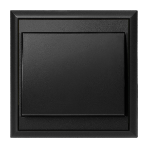 Przycisk dzwonek p/t Luna, 10A, 250V, WP-6/7L, czarny