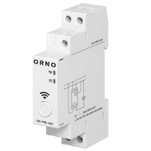 Elektroniczny programator astronomiczny i czasowy, 1 wyjście przekaźnikowe max.16A/230V, szerokość 1 moduł, DIN TH-35mm, Tuya Smart Wi-Fi