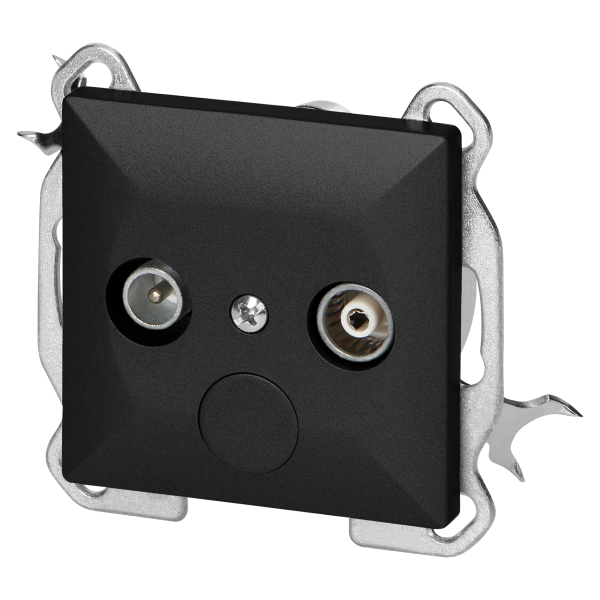 RTV end socket 1,5 db Pearl, 1,5dbt, GAP-P/K, black