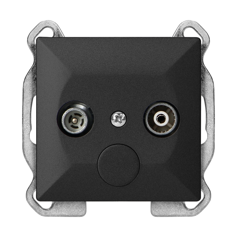 RTV end socket 1,5 db Pearl, 1,5dbt, GAP-P/K, black