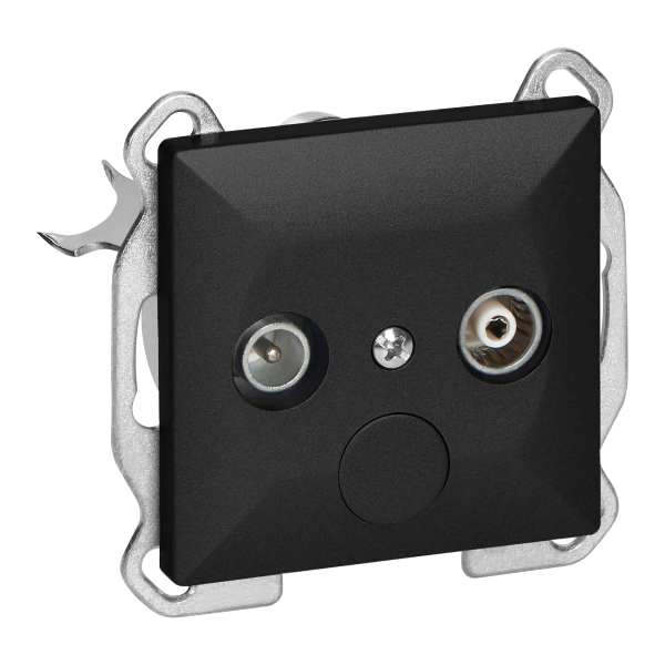 RTV end socket 1,5 db Pearl, 1,5dbt, GAP-P/K, black