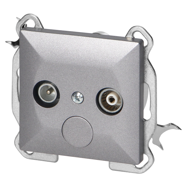 RTV end socket 1,5 db Pearl, 1,5dbt, GAP-P/K, anthracite