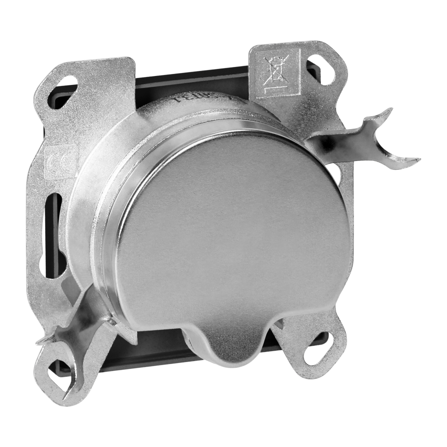 RTV/SAT satellite socket 3db Pearl, GAPS-2P, black