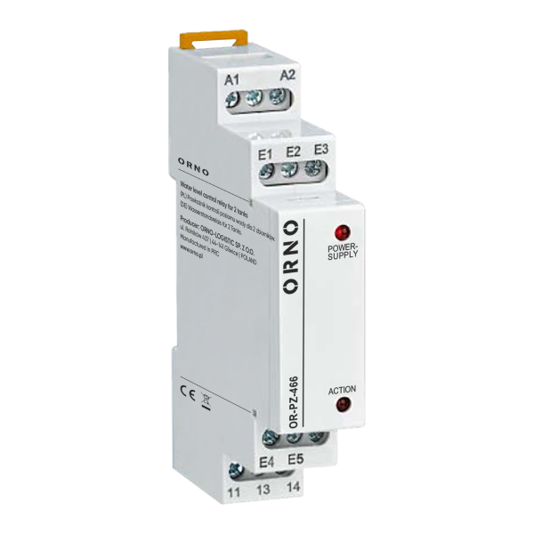 1 modular water level control relay for 2 tank 24-240VAC/DC 