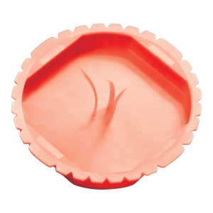 Dekielek pomarańczowy do puszki ∅60