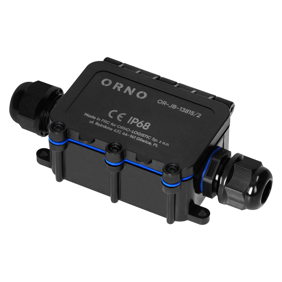 Puszka n/t HD IP68, 0,75-4,0mm², 2 dławnice M20