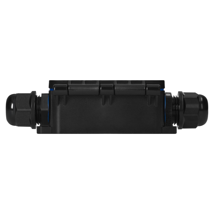 Surface-mounted junction box HD IP68, 0.75-4.0mm2, 2 glands M20, 1 gland M16