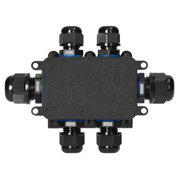 Puszka n/t HD IP68, 0,75-4,0mm² ,2 dławnice M20, 4 dławnice M16