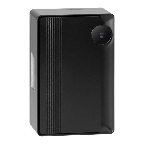 STRATIS AC electromechanical, two-tone doorbell, 230V, black