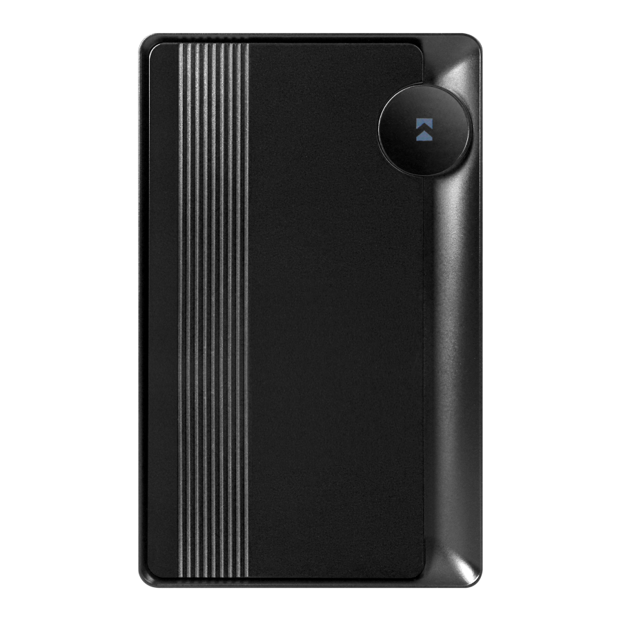 STRATIS AC electromechanical, two-tone doorbell, 230V, black