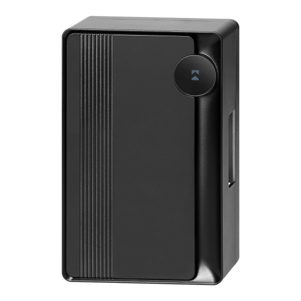 STRATIS AC, dzwonek przewodowy elektromechaniczny dwutonowy, 230V, czarny