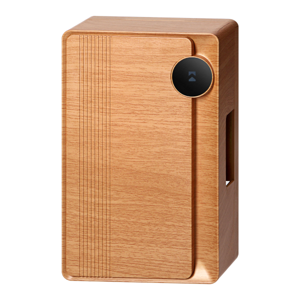 STRATIS AC, dzwonek przewodowy elektromechaniczny dwutonowy, 230V, dębowy