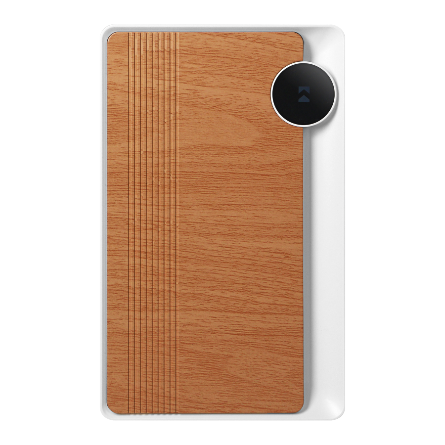 STRATIS AC electromechanical, two-tone doorbell, 230V, white-oak