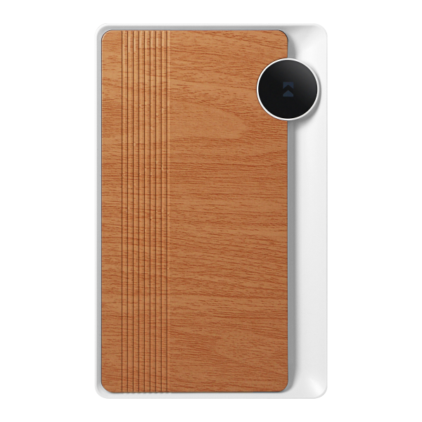 STRATIS AC electromechanical, two-tone doorbell, 230V, white-oak