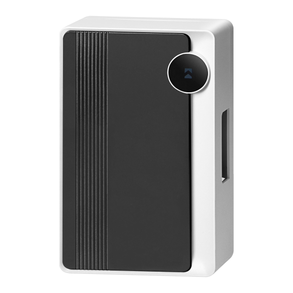 STRATIS AC electromechanical, two-tone doorbell, 230V, white-black