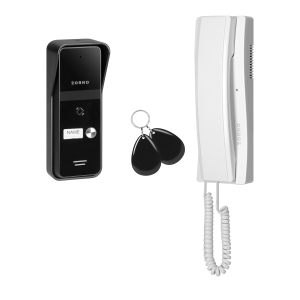 ENIR, single family audio doorphone set, 2-wire, RFID, white